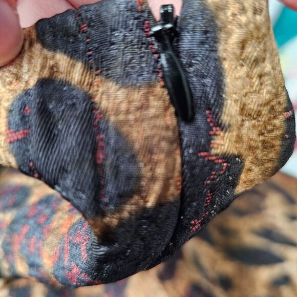 Lafayette 148 New York Top Leopard Animal Print Sleeveless Shell Tank - Picture 9 of 9